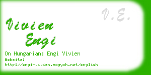 vivien engi business card